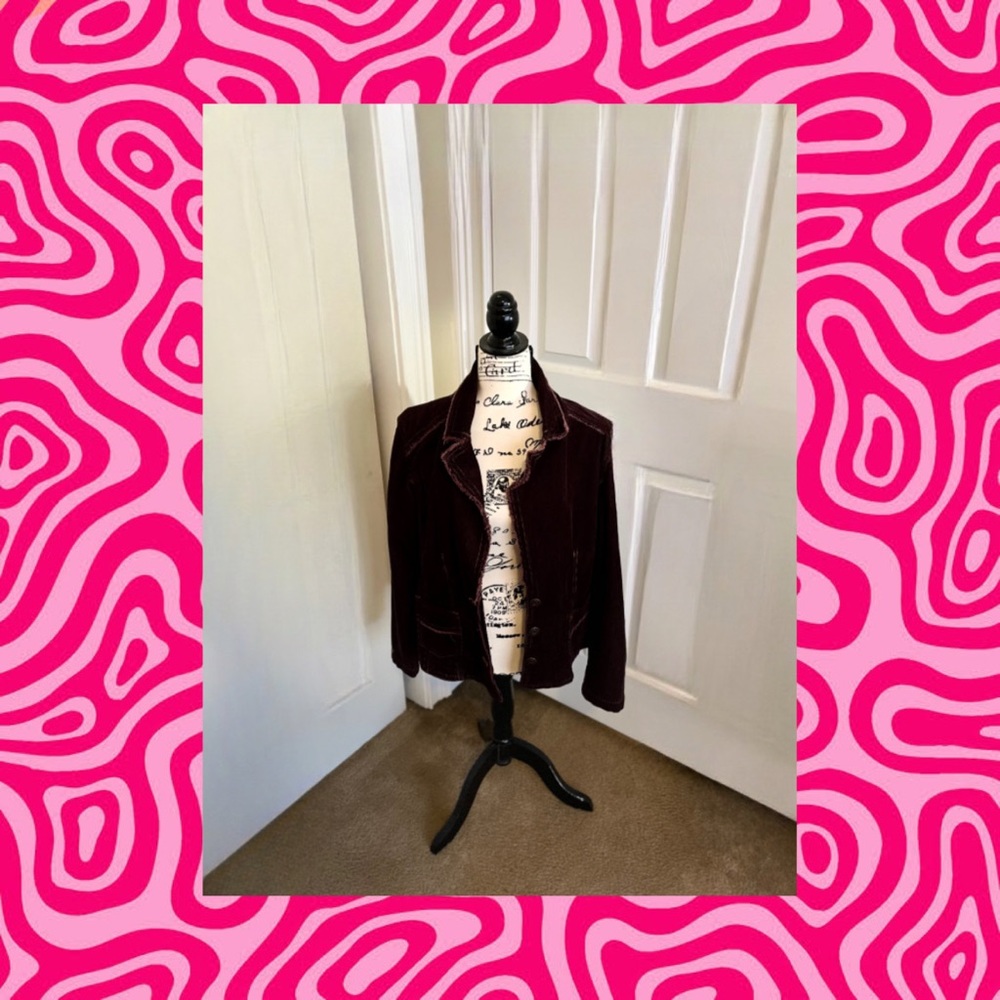 Brown y2k jacket